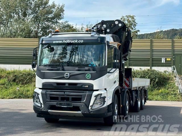 Volvo FMX 500 8x4 EFFER 955-8s + Jib 6s Platós / Ponyvás teherautók