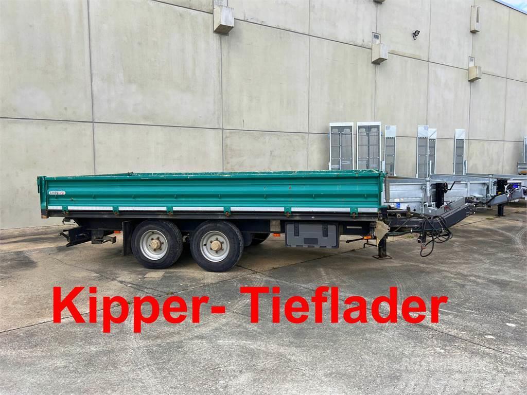  TK Tandemkipper- Tieflader Billenő pótkocsik