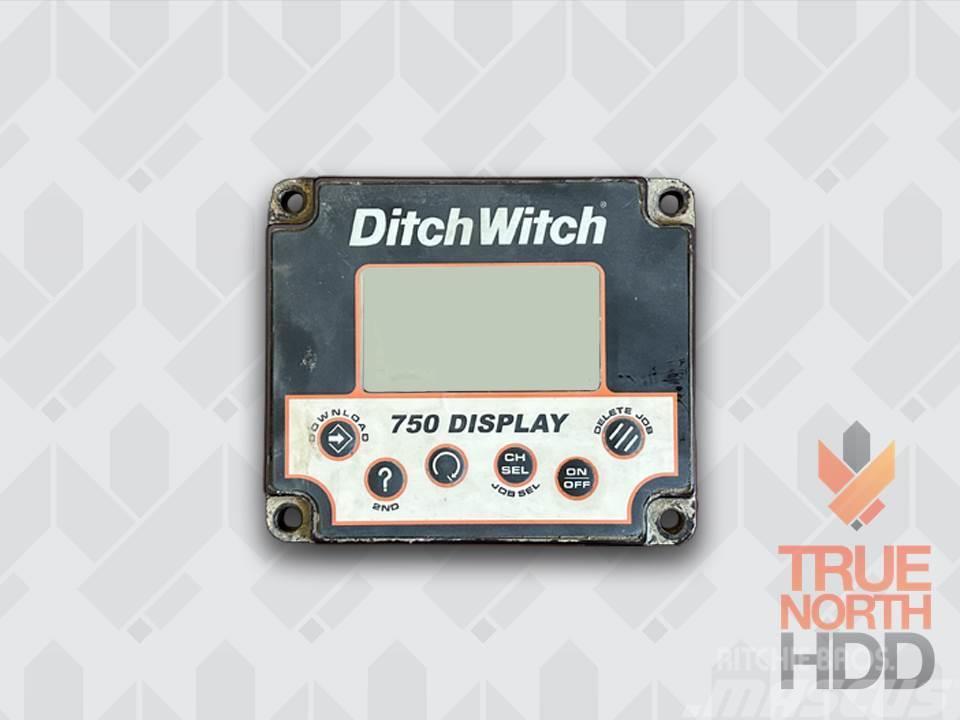 Ditch Witch 750 Display Fúró berendezés, tartozékok és alkatrészek