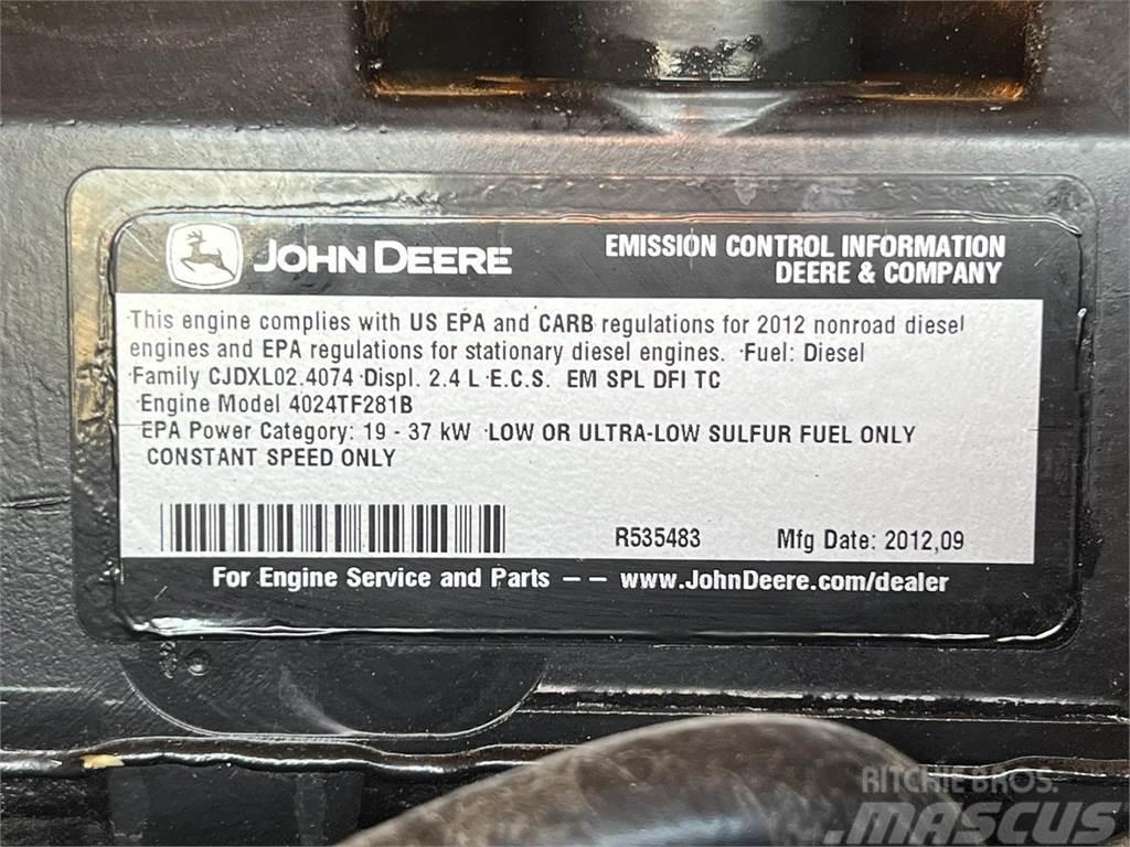 John Deere 25 KW Dízel áramfejlesztők