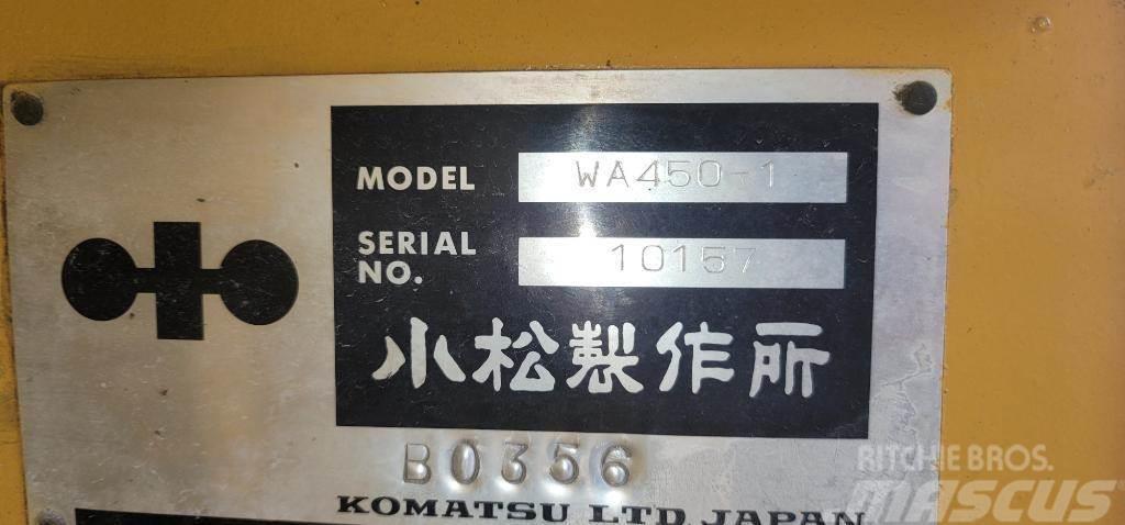 Komatsu WA450-2 Gumikerekes homlokrakodók