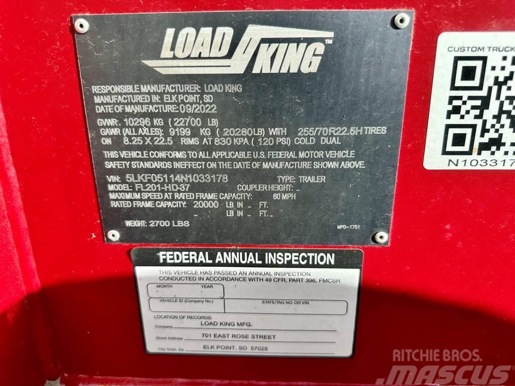 Load King FL201-HD-37 Tengelyek