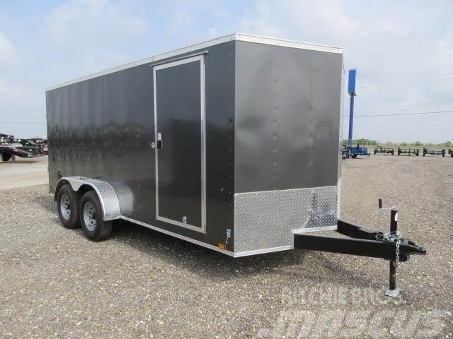 Pace American 7'X16' ENCLOSED TRAILER WITH REAR RAMP DO Dobozos pótkocsik