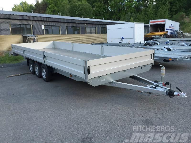 Boro ATLAS 6,5x2,3 3500kg, 3aks Járműszállító pótkocsik
