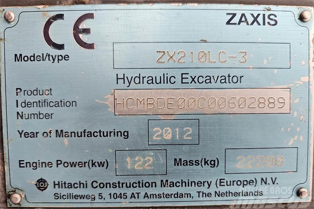 Hitachi ZX210LC-3 Lánctalpas kotrók