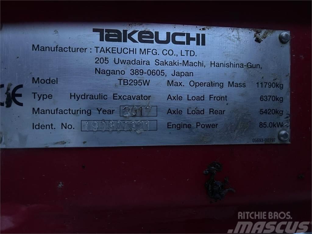 Takeuchi TB295 W Gumikerekes kotrók