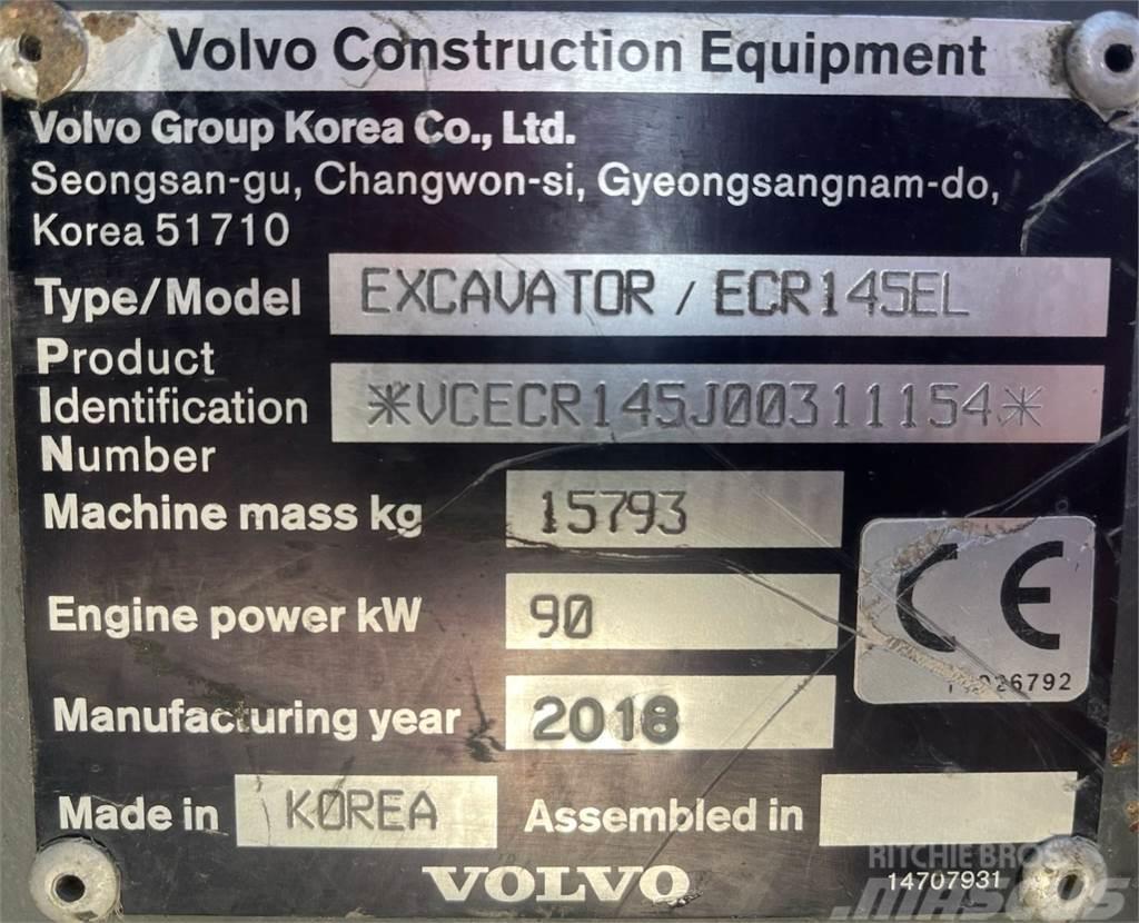 Volvo ECR145EL Lánctalpas kotrók