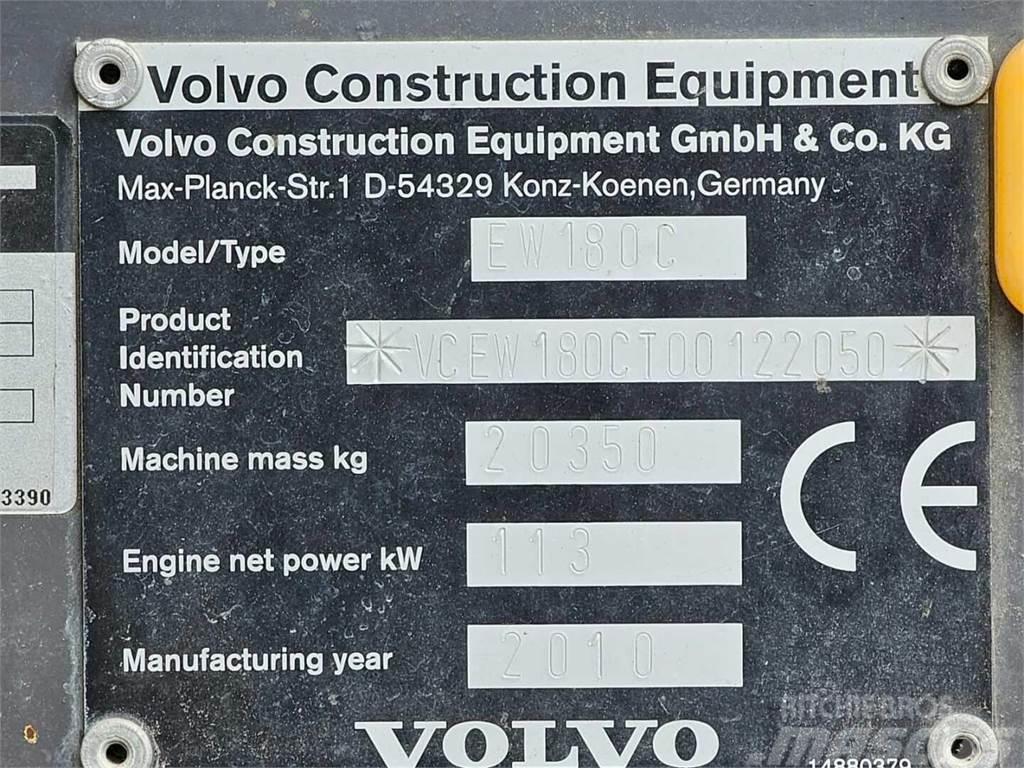 Volvo EW 180 C Gumikerekes kotrók