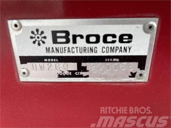 Broce BW260 Úttakarító gépek