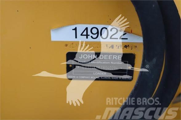 John Deere 324K Gumikerekes homlokrakodók