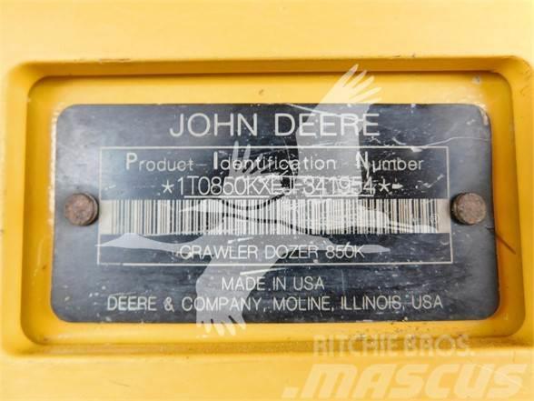 John Deere 850K WLT lánctalpas dózerek