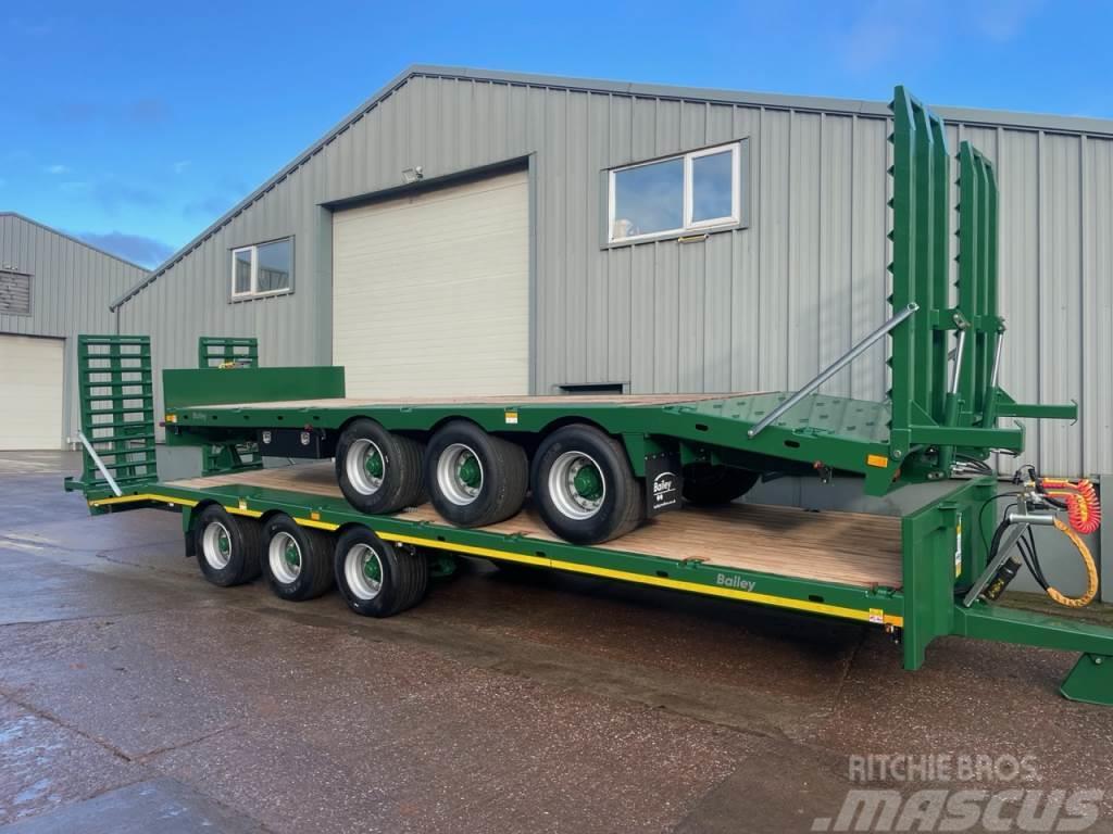 Bailey 20 Ton Tri-Axle Low loader trailer Mezőgazdasági Általános célú pótkocsik