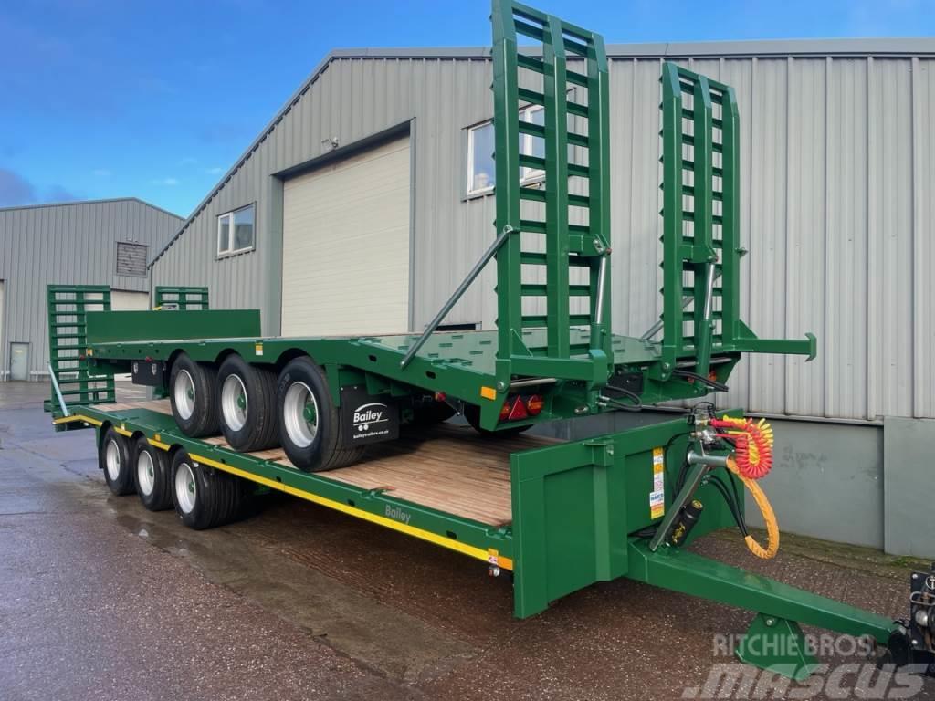 Bailey 20 Ton Tri-Axle Low loader trailer Mezőgazdasági Általános célú pótkocsik
