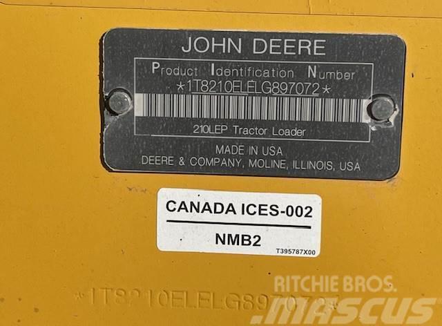 John Deere 210L EP Hidraulikus konténerszállító