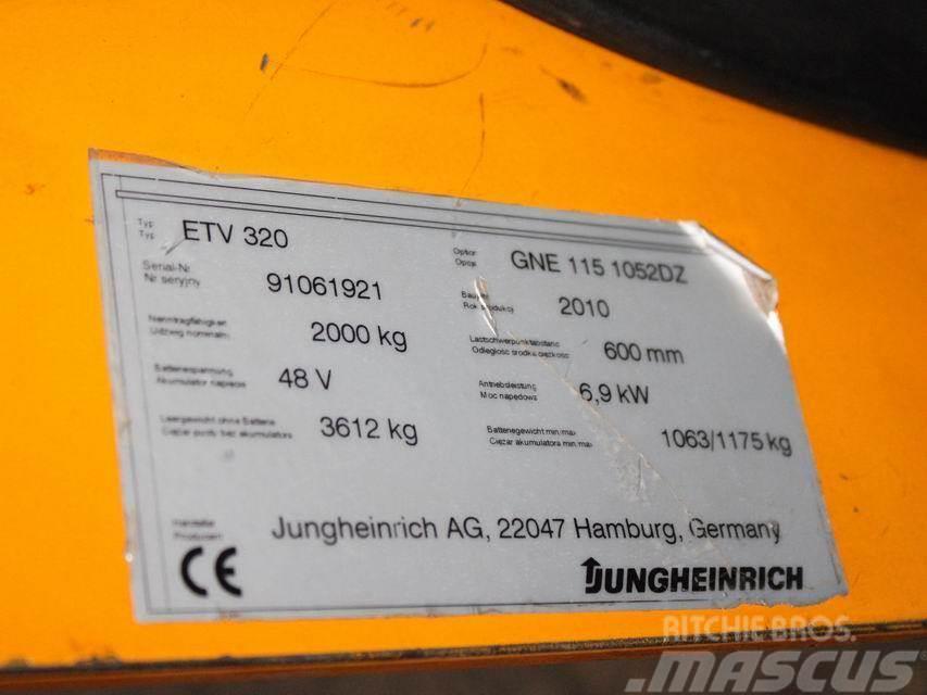 Jungheinrich ETV 320 GNE115-1052DZ Tolóoszlopos targonca