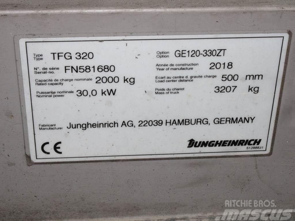 Jungheinrich TFG 320 G120-330ZT Gázüzemű targoncák
