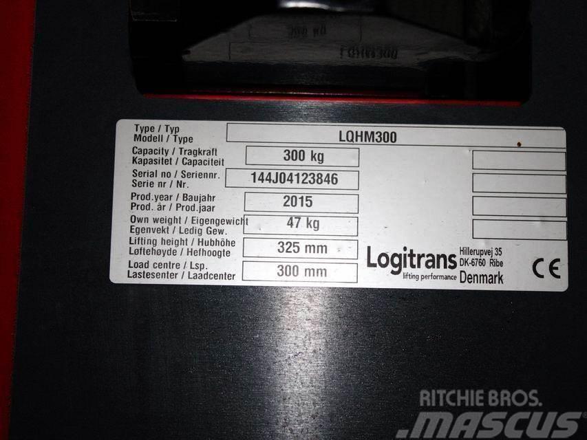 Logitrans LQHM 300 Alacsony emelőkocsi
