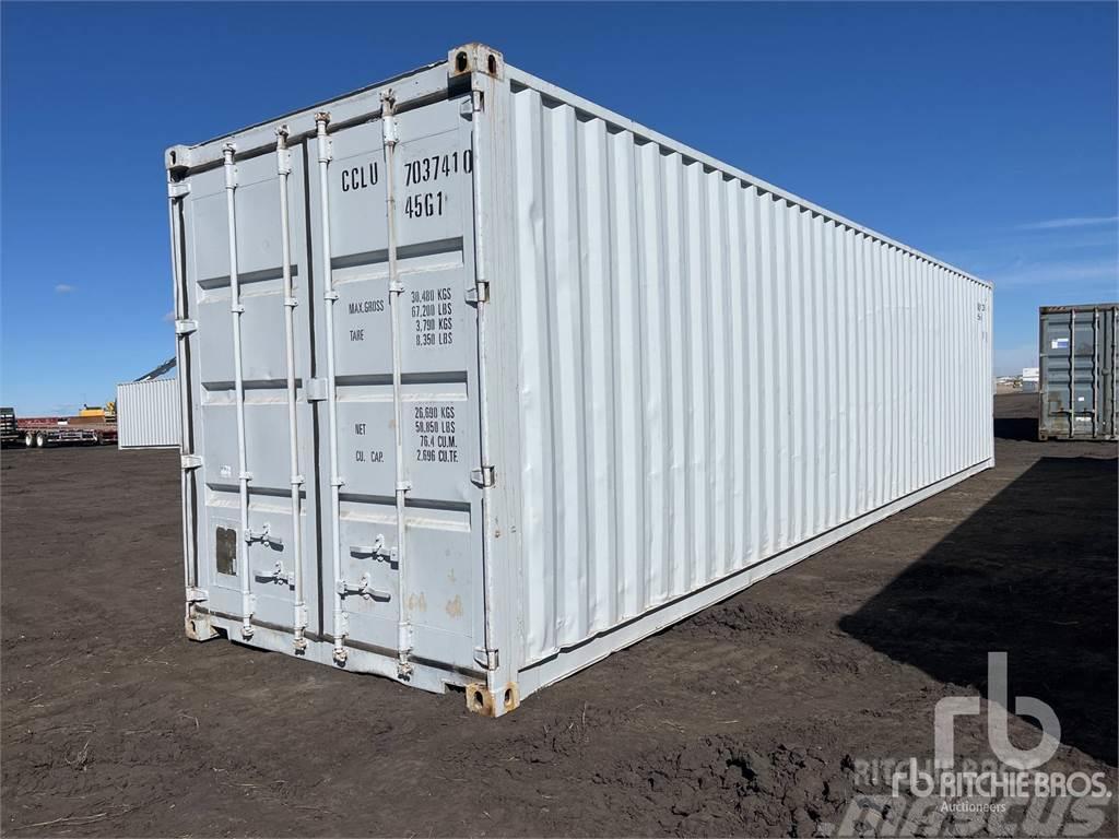  40 ft High Cube Speciális konténerek
