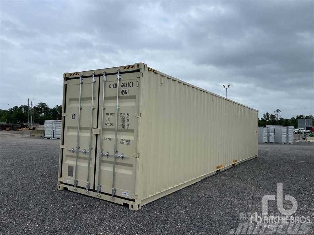  40 ft High Cube (Unused) Speciális konténerek