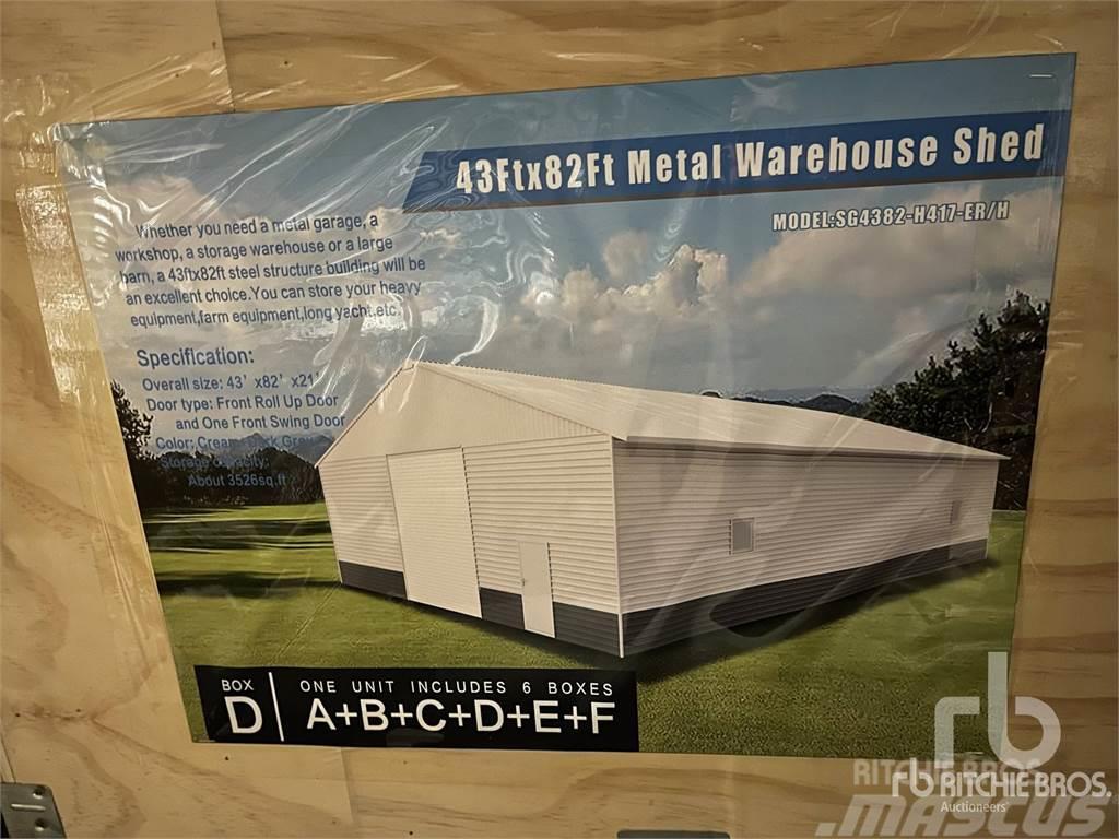  43 ft x 82 ft Metal Warehouse ( ... Egyéb kommunális gépek