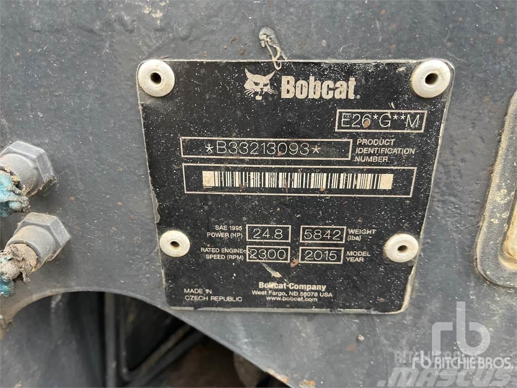 Bobcat E26 Mini kotrók < 7t