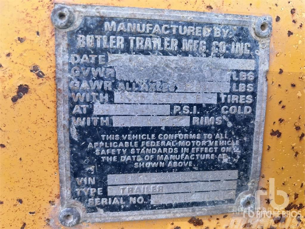 Butler BP600-SS Multifunkciós félpótkocsik