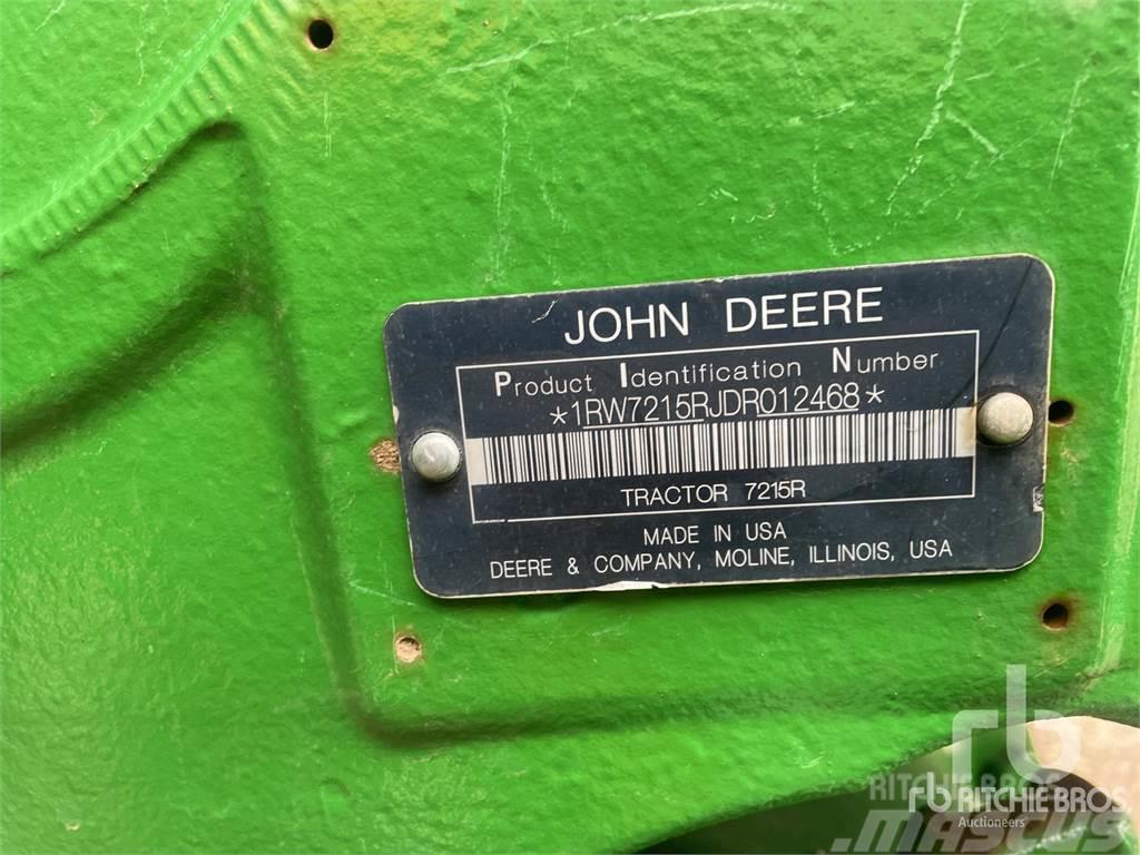 John Deere 7215R Traktorok