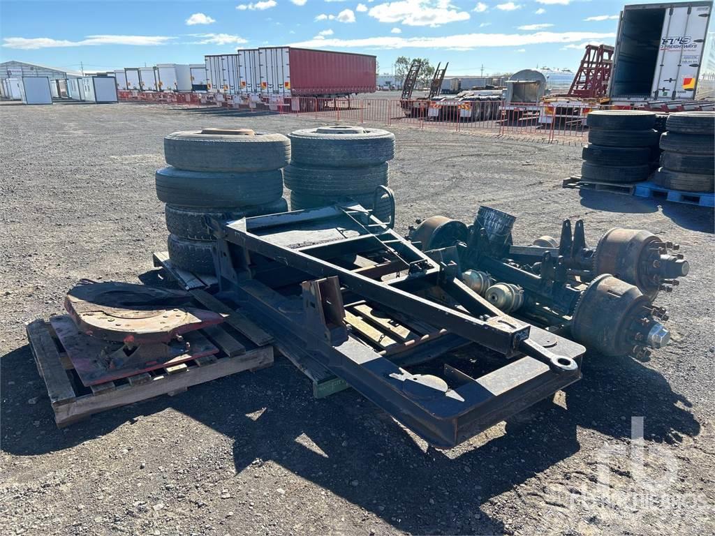  Quantity of Road Train Dolly Parts Dolly trailer