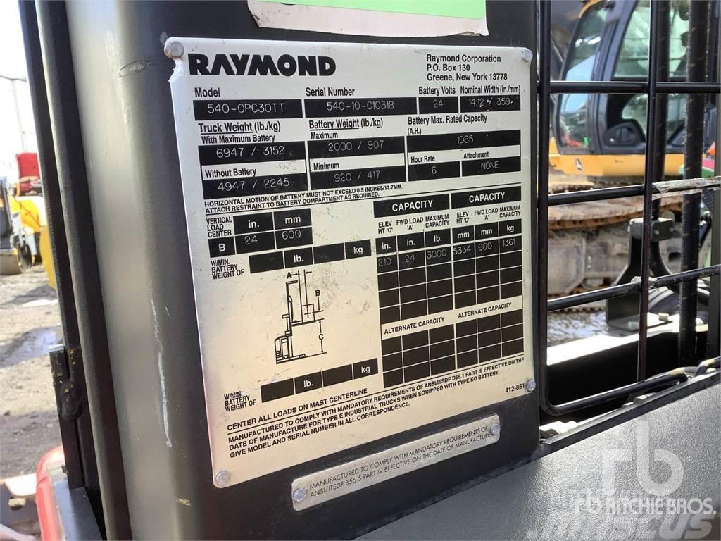 Raymond 540-OPC30TT Elektromos targoncák