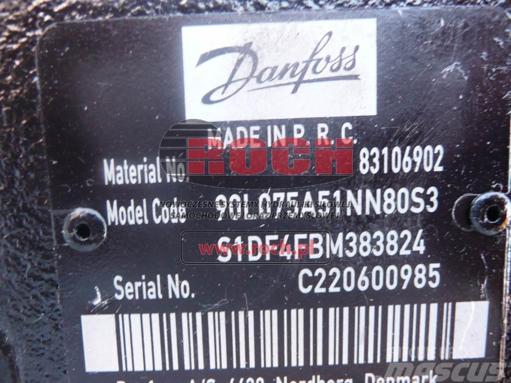Danfoss 83106902 90L075A51NN80S351DF4FBM383824 Hidraulika