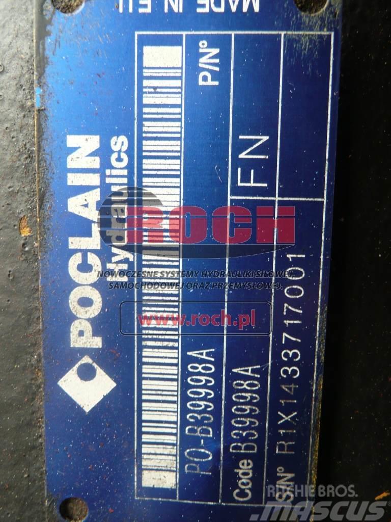 Poclain P0-B39998A B39998A + B45856S I1X1506539/004 FB-27- Motorok