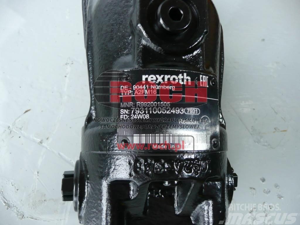 Rexroth A2FM16 Motorok