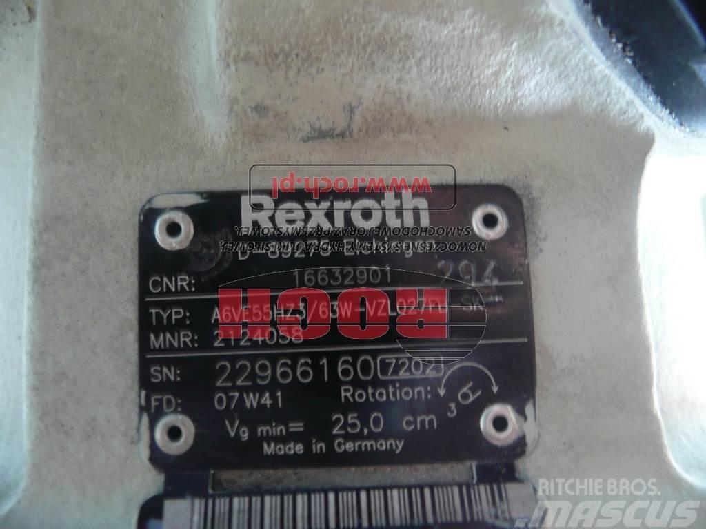 Rexroth A6VE55HZ3/63W-VLZ027FB-SK 2124058 16632901 + GFT17 Motorok