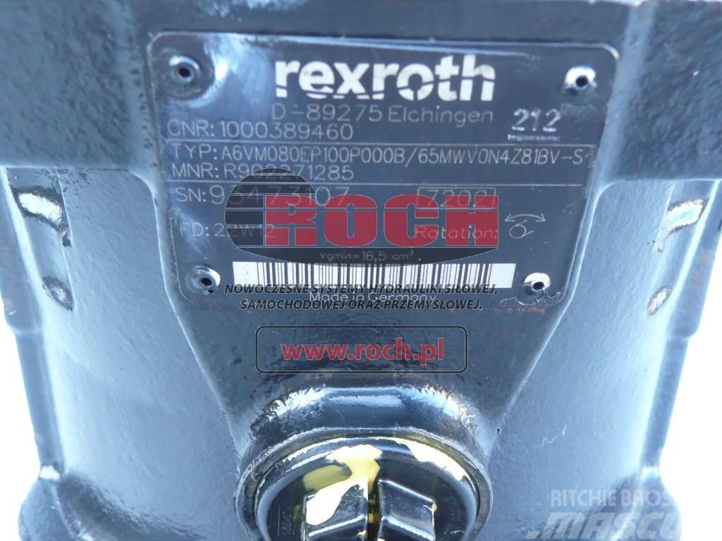 Rexroth A6VM080EP100P000B/65MWVON4Z81BV-S 1000389460 Motorok