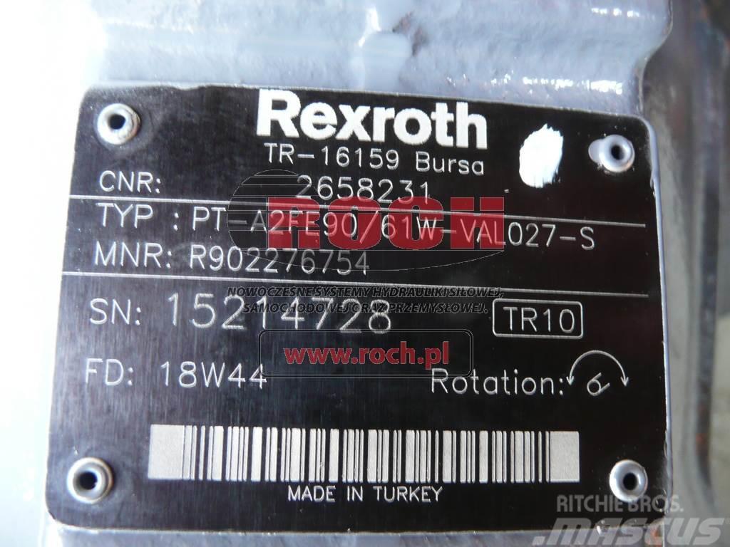 Rexroth PT- A2FE90/61W-VAL027-S 2658231 Motorok