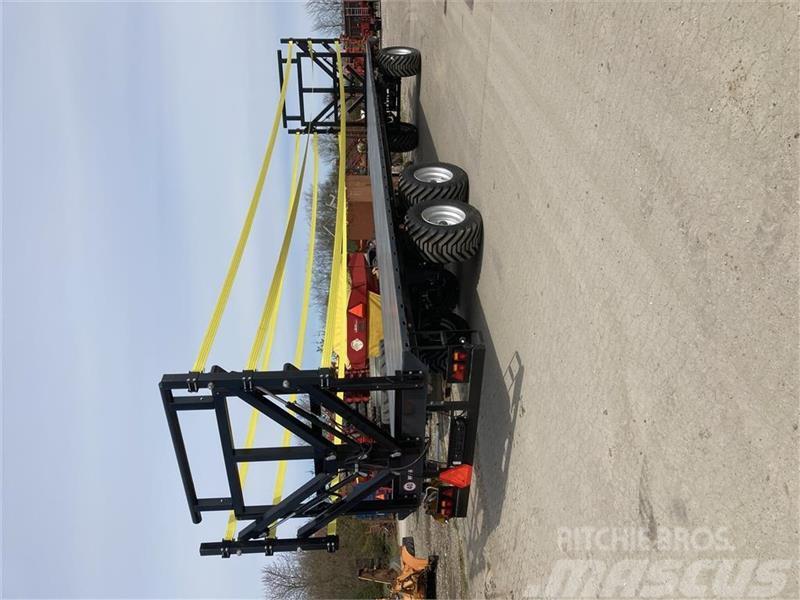 VM DINA  12.5 meter med stropper Bálaszállító pótkocsi