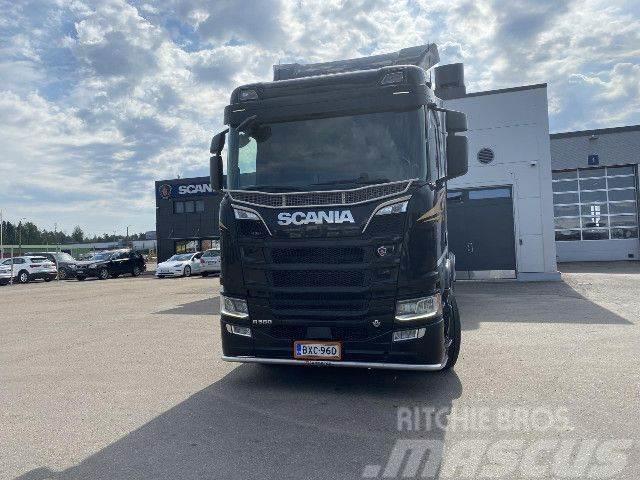 Scania R 580 B8x4*4NB Fülkés alváz