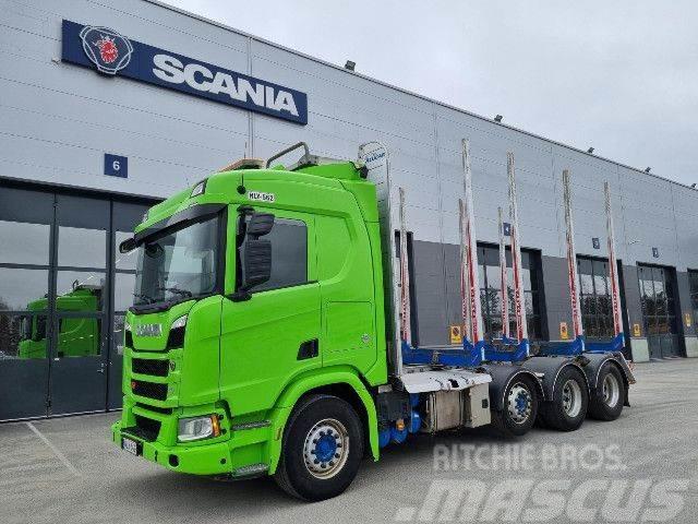 Scania R 650 B8x4/4NA, Korko 1,99% Fülkés alváz