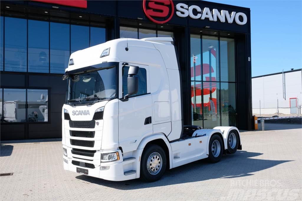 Scania S 500 6x2 dragbil med 3150 hjulbas Nyergesvontatók