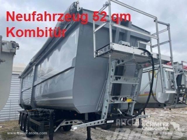 Schmitz Cargobull Kipper Stahlrundmulde 52m³ Billenő félpótkocsik