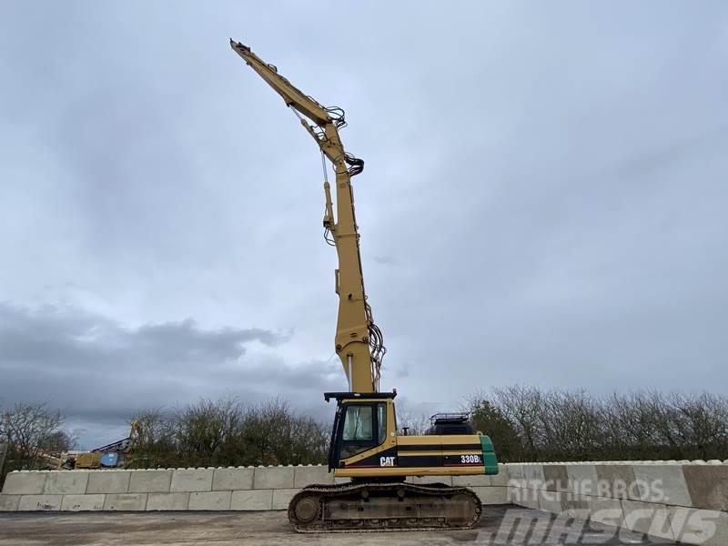 CAT 330BL 22m High Reach Demolition Excavator Bontásra használt kotrók