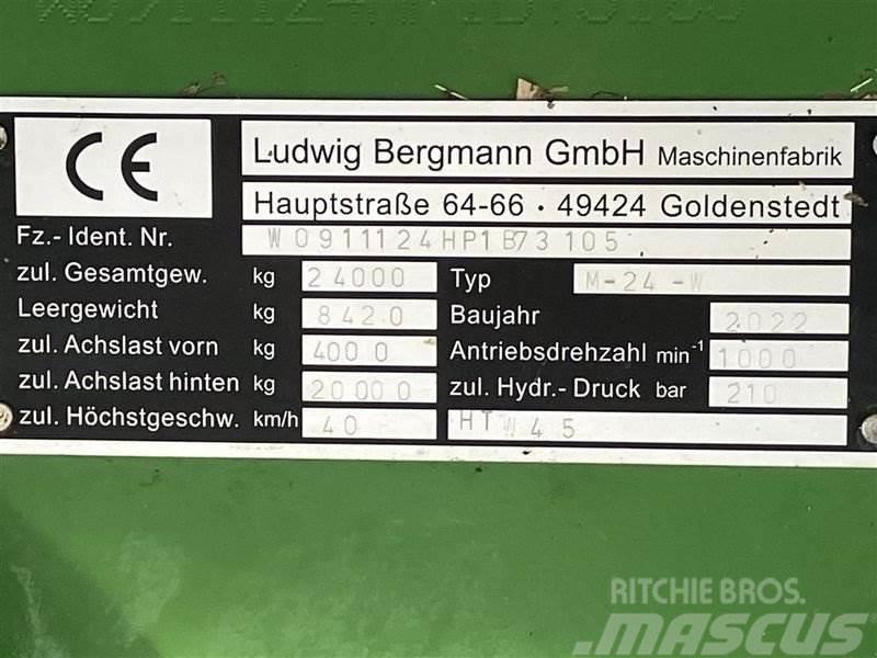 Bergmann HTW 45 MECH.ANTRIEB+LA Egyéb mezőgazdasági pótkocsik