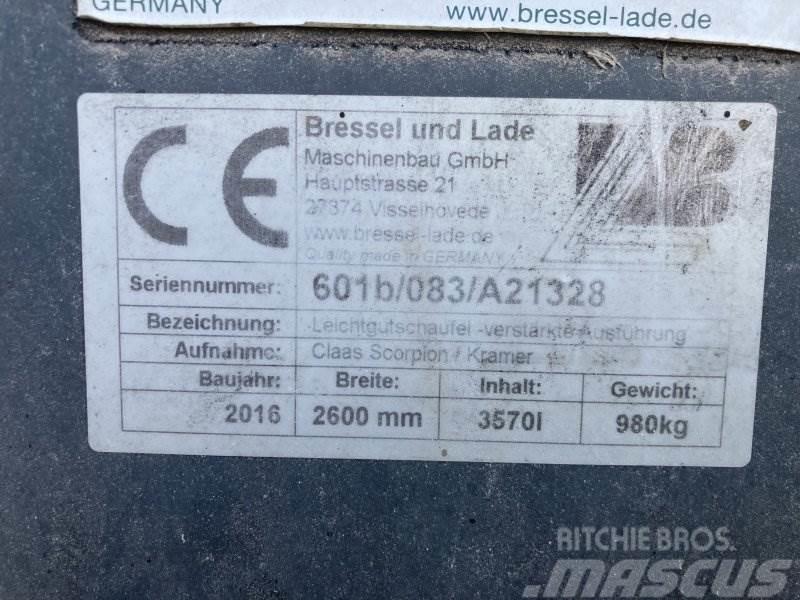 Bressel & Lade Leichtgutschaufel 260cm Homlokrakodó tartozékok