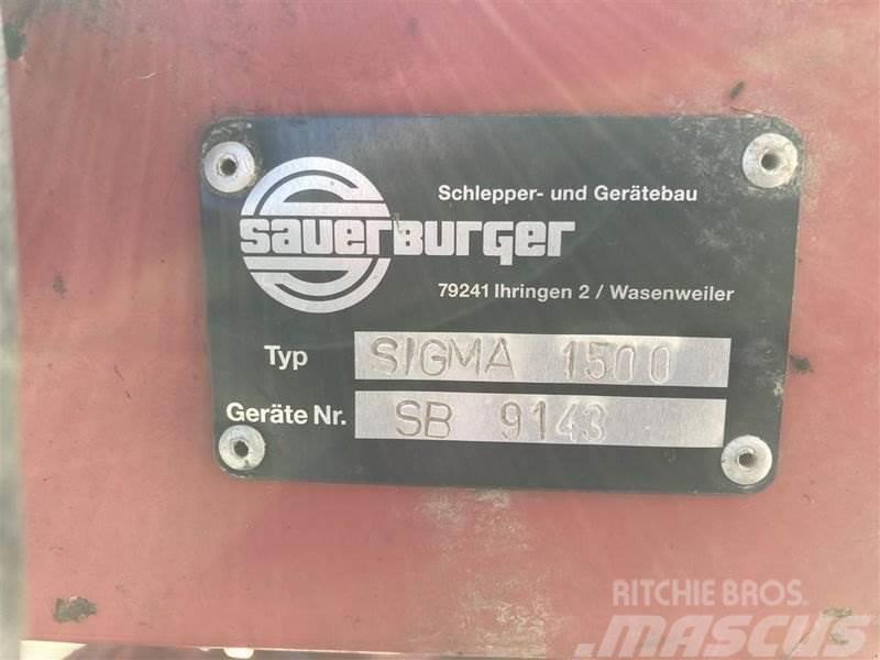 Sauerburger SIGMA 150 Szecskázók