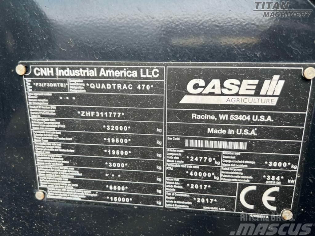 Case IH Quadtrac 470 Traktorok