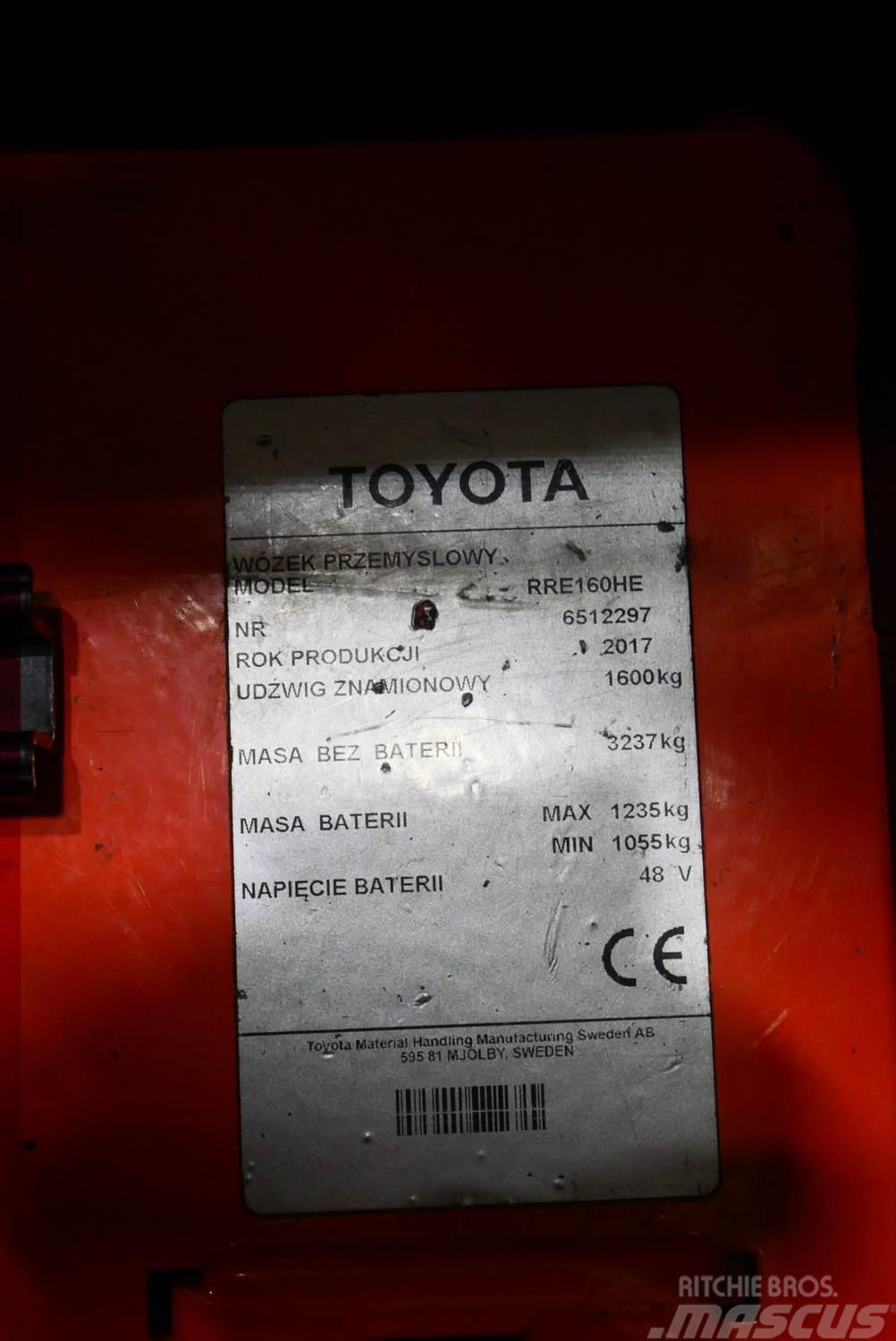 Toyota RRE160HE Tolóoszlopos targonca