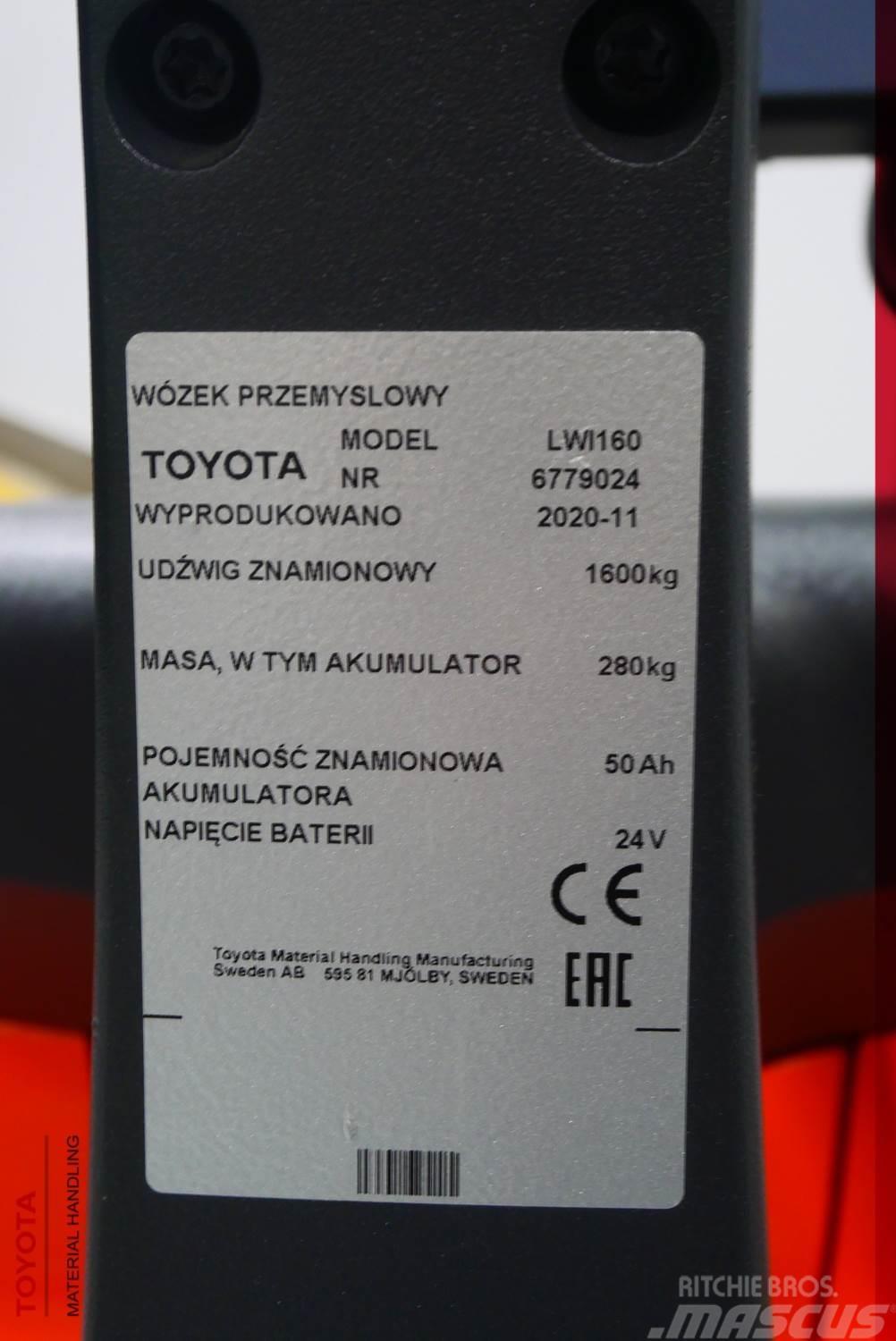 Toyota LWI160 WAGA Alacsony emelőkocsi