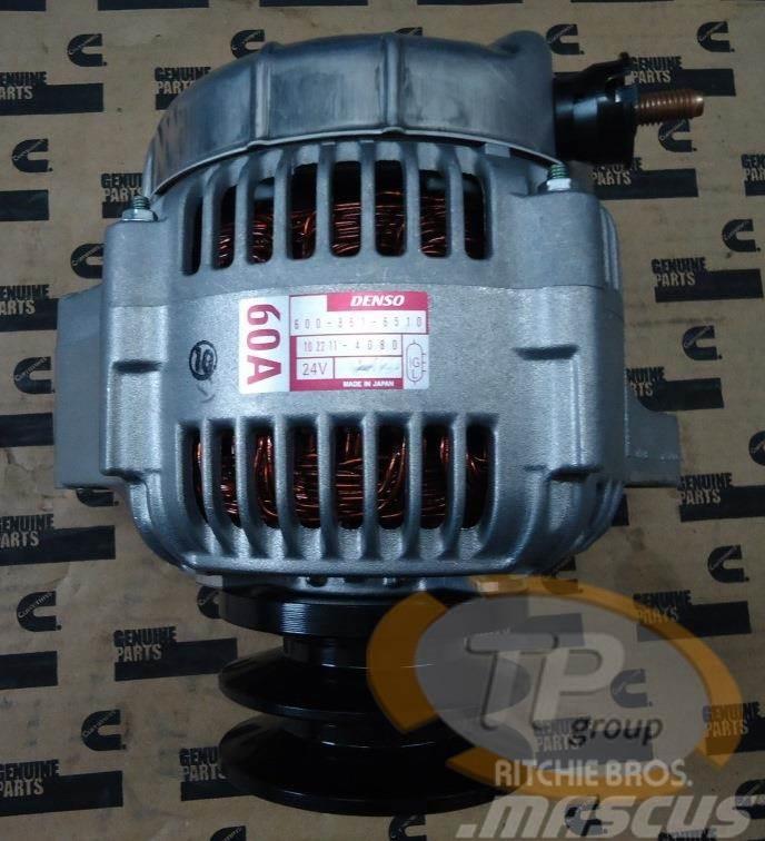  Nippo Denso 600-861-6510 Alternator 24V Motorok