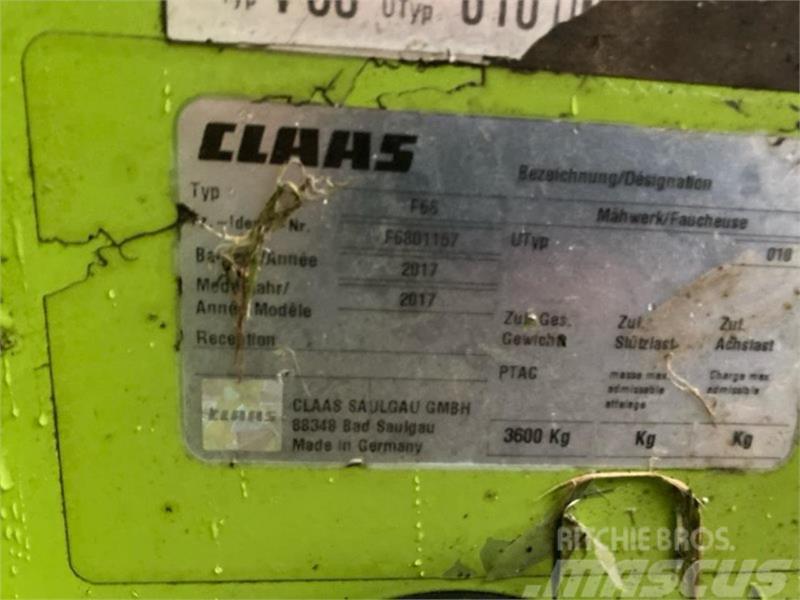 CLAAS DISCO 1100 C BUSINESS &3600 FC Rendkészítő Kombájnok