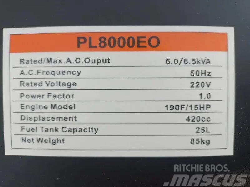 Power LINE PL8000ES Dízel áramfejlesztők